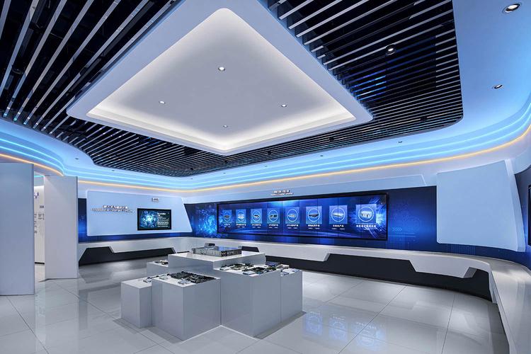 科技展厅设计,上海展厅设计,上海科技展厅设计,恒为科技上海企业展厅